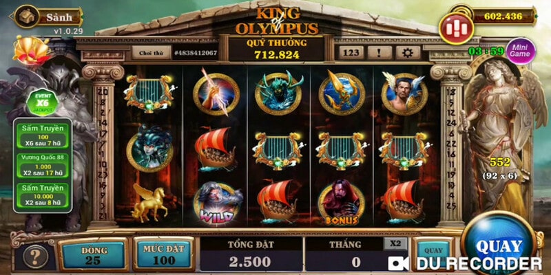 Mức thưởng cao nhất của game nổ hũ đổi thưởng uy tín có thể lên đến x100 lần